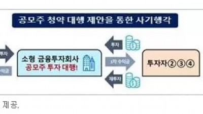 공모주 청약 대행 믿었더니 사기... 금감원, 소비자 경보 발령