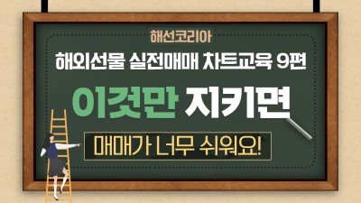 해외선물 실전매매 이것만 지키면 매매 쉽게 할 수 있습니다.  차트교육 매매기법
