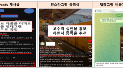 ‘종목추천’ 믿고 샀더니 85% 폭락…불법리딩방 ‘사기 주의보’