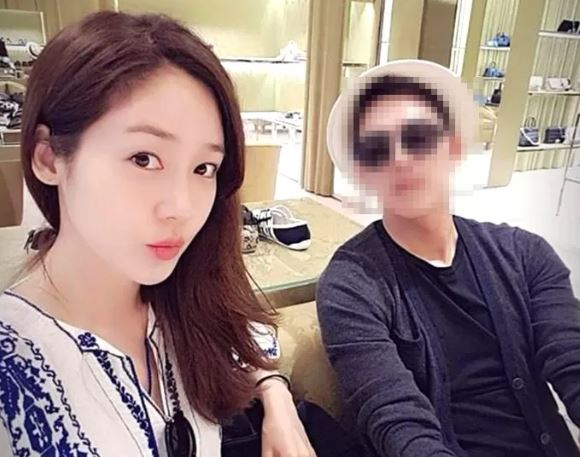 가수 성유리와 남편 안성현 씨. SNS